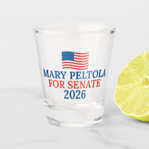 Copo De Shot Mary Peltola para Senado Eleição 2026 Alasca