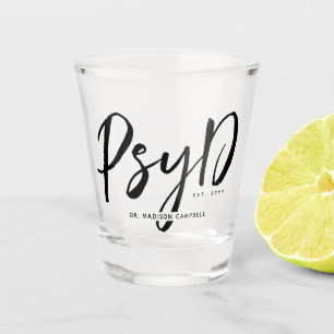 Copo De Shot Médico de PsyD Personalizado