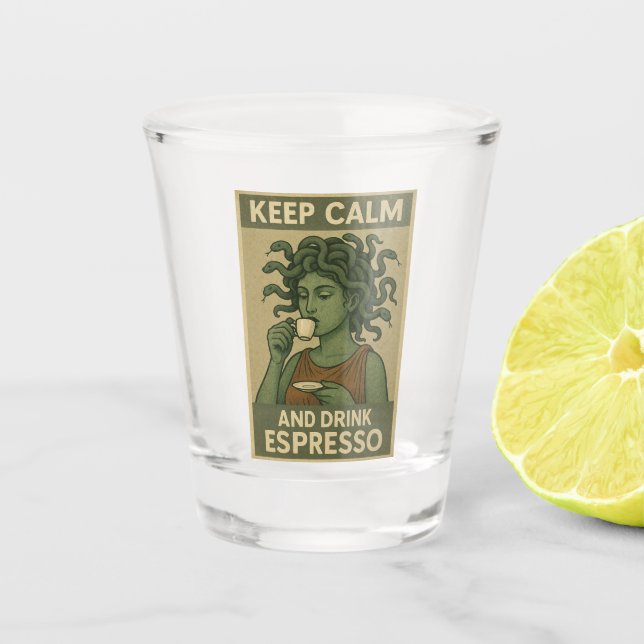 Copo De Shot Medusa (Frente)