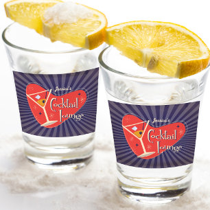 Copo De Shot meio século Estilo Cocktail Lounge