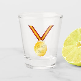 Copo De Shot Melhor Medalha do Pai Dia dos Pais