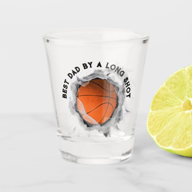Copo De Shot Melhor Pai Basquetebol (Frente)