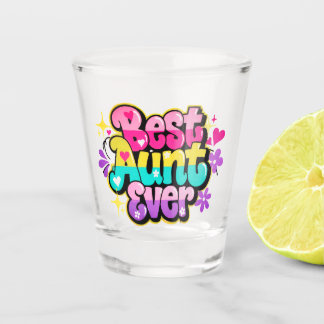 Copo De Shot Melhor Tia de Todas (Estilo 3)