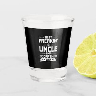 Copo De Shot Melhor Tio E Padrinho Ofertas familiares