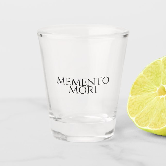 Copo De Shot Memento Mori (Frente)