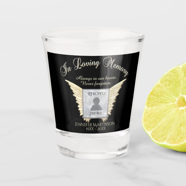 Copo De Shot Memorial da Foto (Frente)