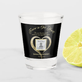 Copo De Shot Memorial Heart Add Photo Shot Glass