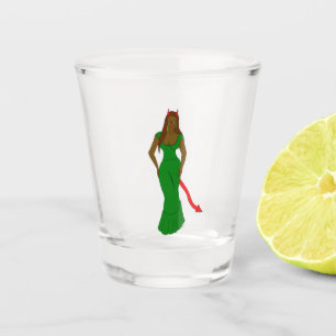 Copo De Shot menina diabólica