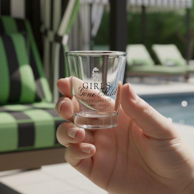 Copo De Shot Meninas Moderadas Urso de Spa Despedida de Solteir (Not every bachelorette party needs to be wild—and that’s exactly the vibe of Girls Gone Mild!)