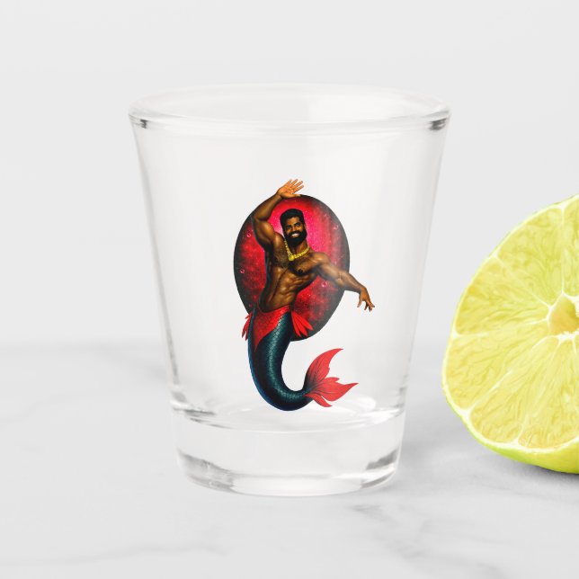 Copo De Shot Merbear Lagoon - Kwame Nsu (Frente)