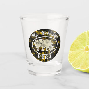Copo De Shot Meu herói da vida selvagem