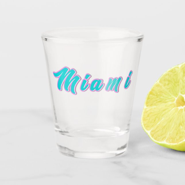 Copo De Shot Miami (Frente)