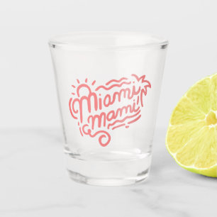 Copo De Shot Miami Mami Bachelorettes Vidro