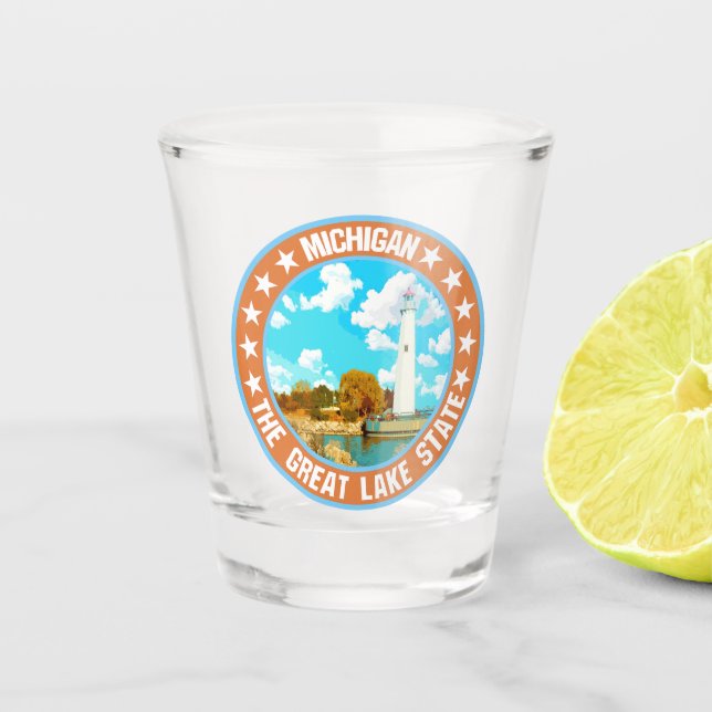 Copo De Shot Michigan (Frente)
