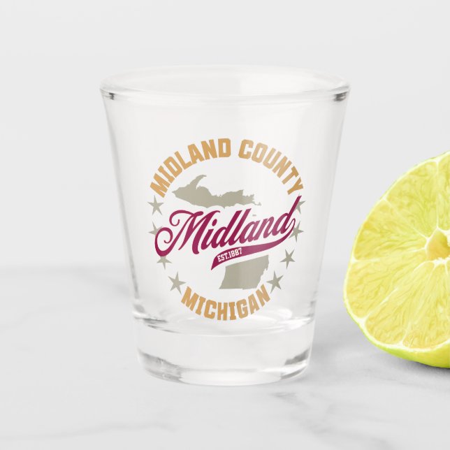 Copo De Shot Midland,Michigan (Frente)