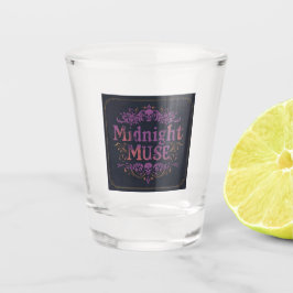Copo De Shot Midnight Muse Gothic Shot Glass | Velvet Chaos