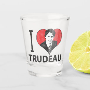 Copo De Shot Mim coração Trudeau