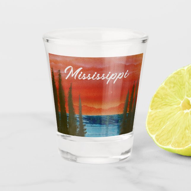Copo De Shot Mississippi (Frente)