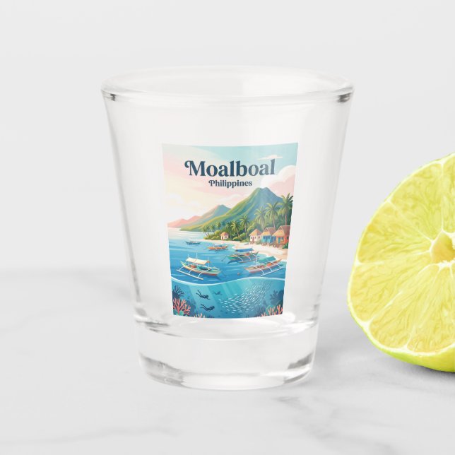 Copo De Shot Moalboal Filipinas (Frente)