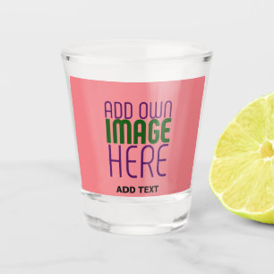 COPO DE SHOT MODELO MODERNO EDITABLE SALMON PINK IMAGE