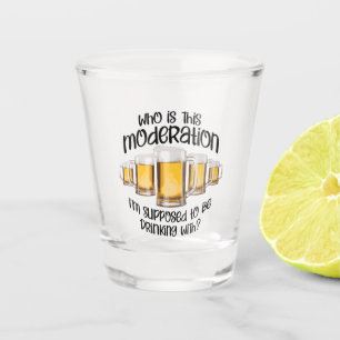 Copo De Shot Moderação (em bebendo)