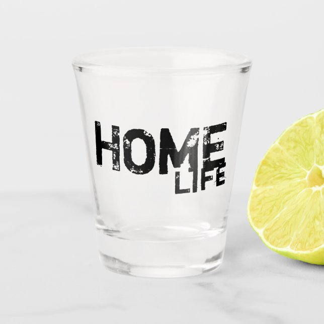 Copo De Shot moderna vida doméstica. | Vidro quente (Frente)