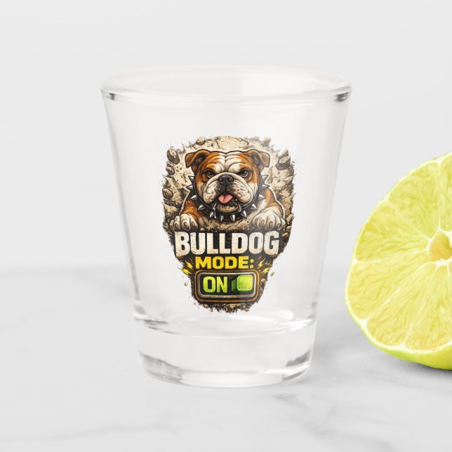 Copo De Shot Modo Bulldog: ATIVADO (Frente)