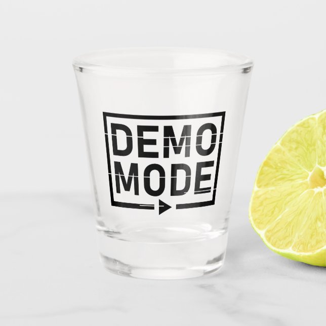 Copo De Shot Modo de demonstração Áudio V1 (Frente)