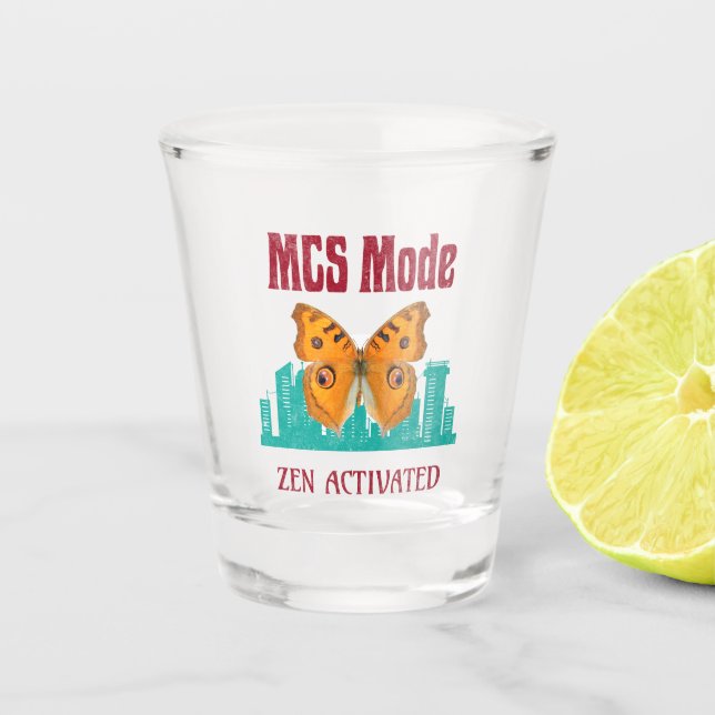 Copo De Shot Modo MCS de Sensibilidade Química Múltipla (Frente)