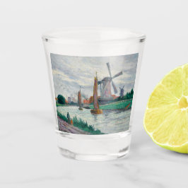 Copo De Shot Moinhos de vento na Holanda (Países Baixos)