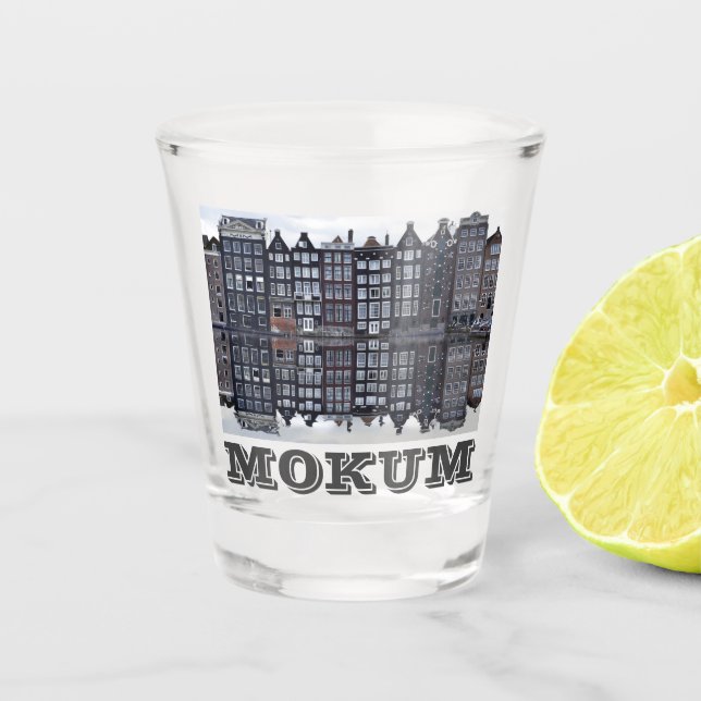 Copo De Shot Mokum (Amsterdã) (Frente)