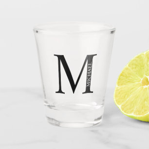 Copo De Shot Monograma e Nome Personalizados