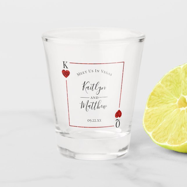 Copo De Shot Monograma Placa Brincadeira Salva A Data (Frente)