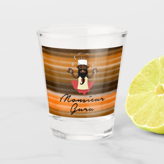 Copo De Shot Monsieur Guru 4 (Frente)