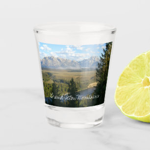 Copo De Shot Montanhas e Rio Jackson Hole