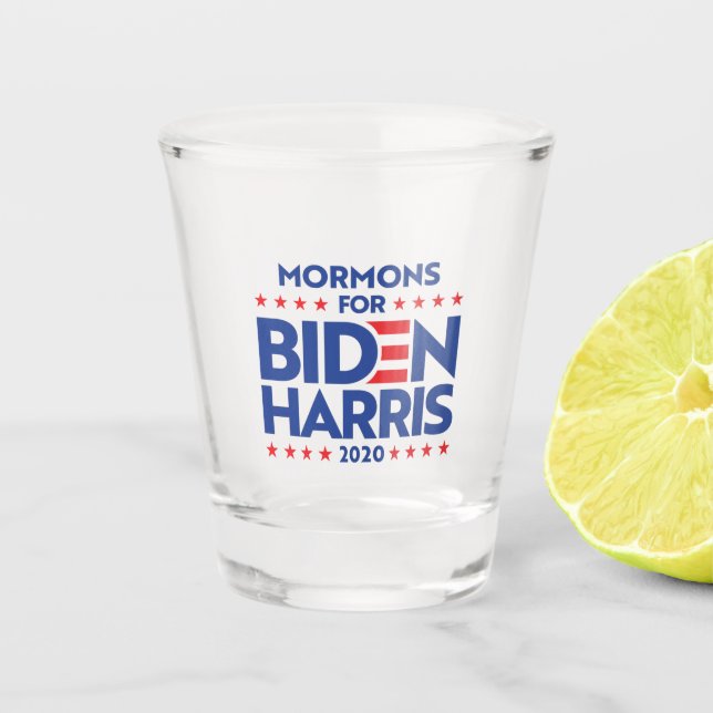 COPO DE SHOT MORMÕES PARA BIDEN HARRIS (Frente)