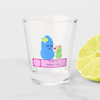 Copo De Shot Mother's day glass