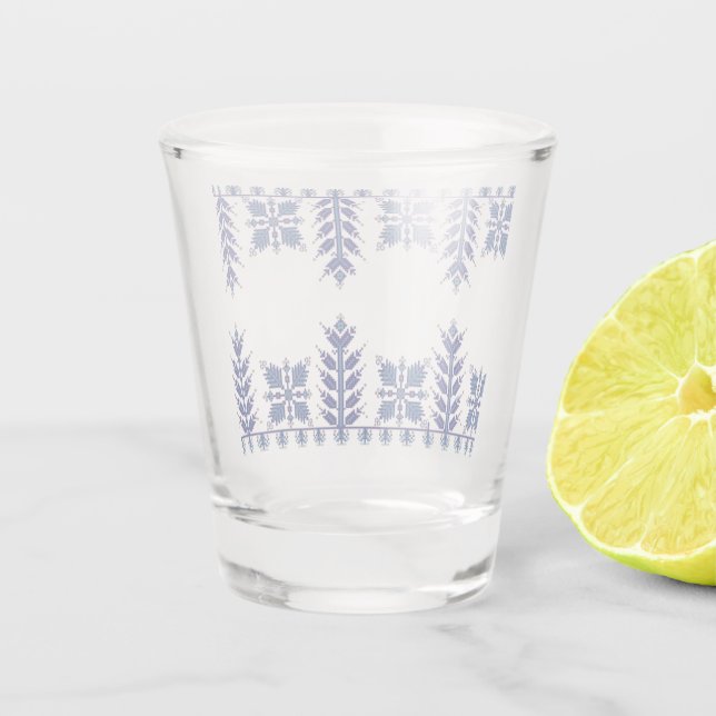 Copo De Shot Motif tradicional romeno, Motif tradicional romeno (Verso)