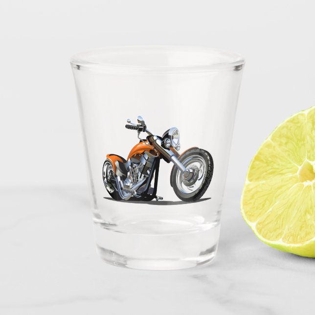 Copo De Shot Moto de desenho animado (Frente)