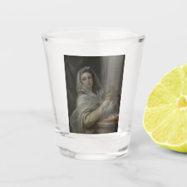 Copo De Shot Mulher retratada como Virgem Vestal (Roma Antiga)