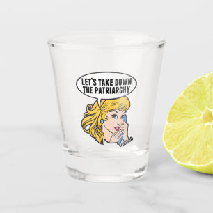 Copo De Shot Mulheres Retrorísticas Pop Feministas Engraçadas