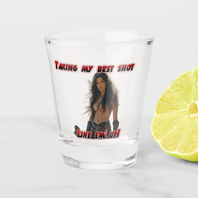 Copo De Shot My best shot (Shot glass) (Frente)