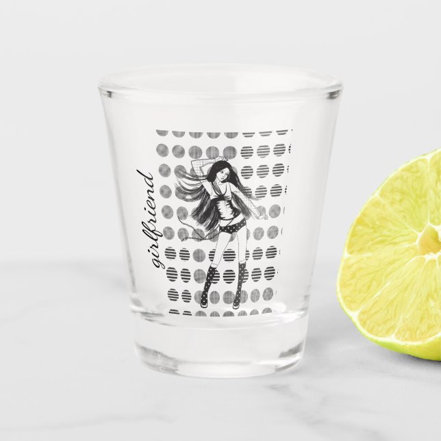 Copo De Shot namorada (Frente)