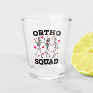 Copo De Shot Namorados de Esqueleto Ortho Squad Dancing