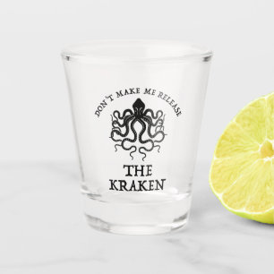 Copo De Shot Não me faça soltar o Kraken