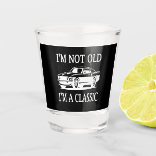 Copo De Shot Não sou velho sou um clássico Carro clássico engra