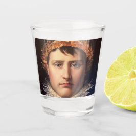 Copo De Shot Napoleão Laurel-Wreath Crowed Hero Shot Glass