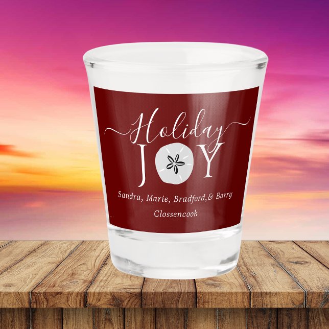 Copo De Shot Natal náutico Vinho Borgonha Vermelho Dólar S (Criador carregado)