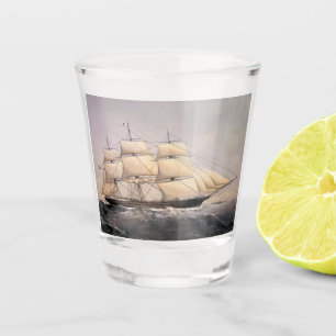 Copo De Shot Navio Clipper Cidade de Adelaide 1800s
