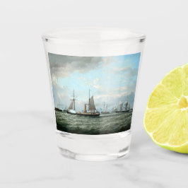 Copo De Shot Navios da frota Marinho argentina 1874